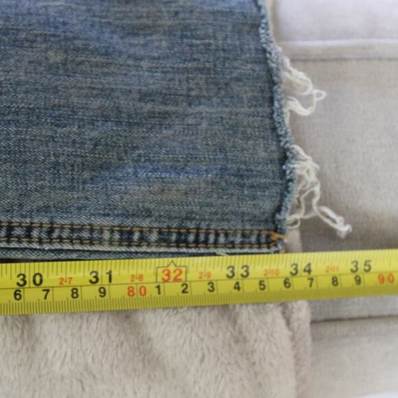 Philipp Plein Denim Overalls Dungarees Raw Hem Low Back XS-S - Picture 9 of 9